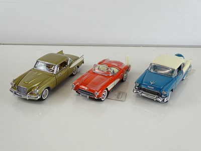 Lot 161 - A group of diecast cars in 1:24 Scale by...