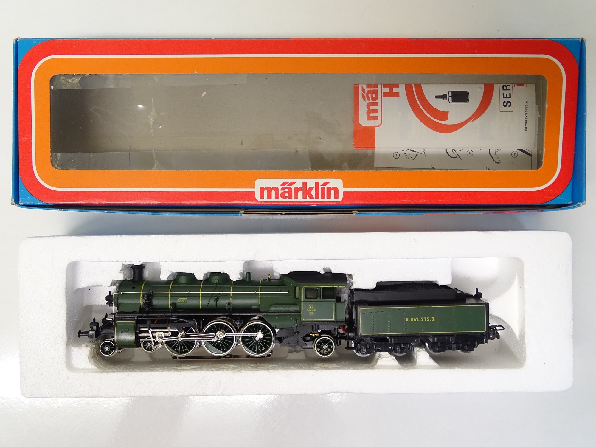 メルクリン Märklin HO 3092 バイエルン王立国鉄 S3/6 稼働品