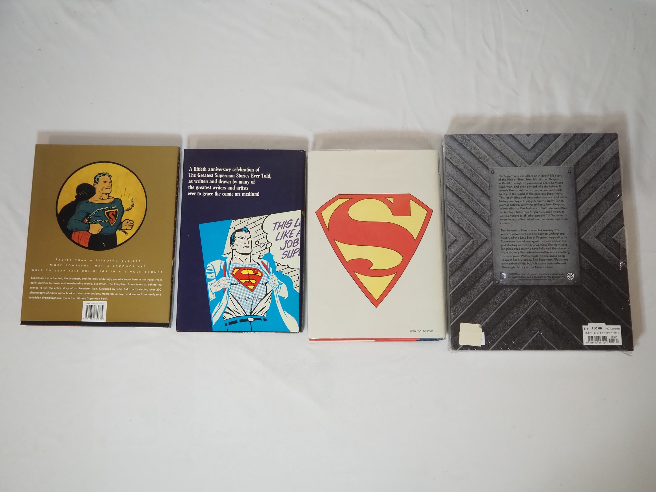 Lot 407 - SUPERMAN HARDBACK LOT (4 in Lot) - Includes