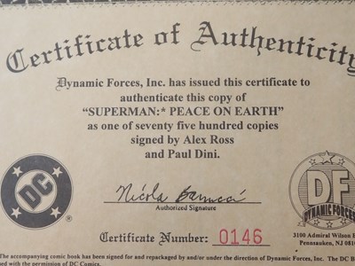 Lot 408 - SUPERMAN: PEACE ON EARTH (DYNAMIC FORCES) -...