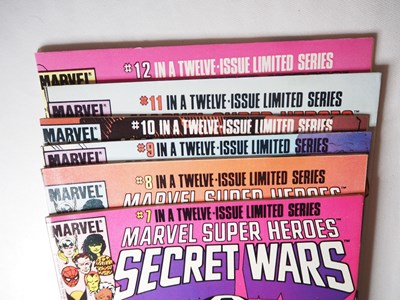 Lot 430 - MARVEL SUPER HEROES SECRET WARS #1, 2, 3, 4, 5,...