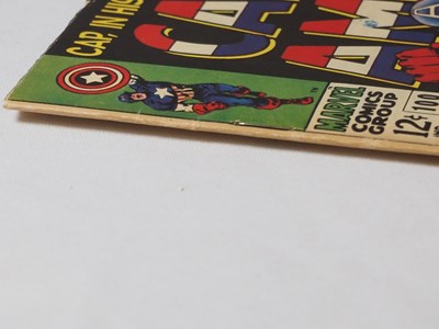 Lot 443 - CAPTAIN AMERICA #100 - (1968 - MARVEL) -...