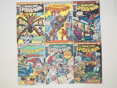 Lot 446 - AMAZING SPIDER-MAN #130, 131, 132, 135, 136,...