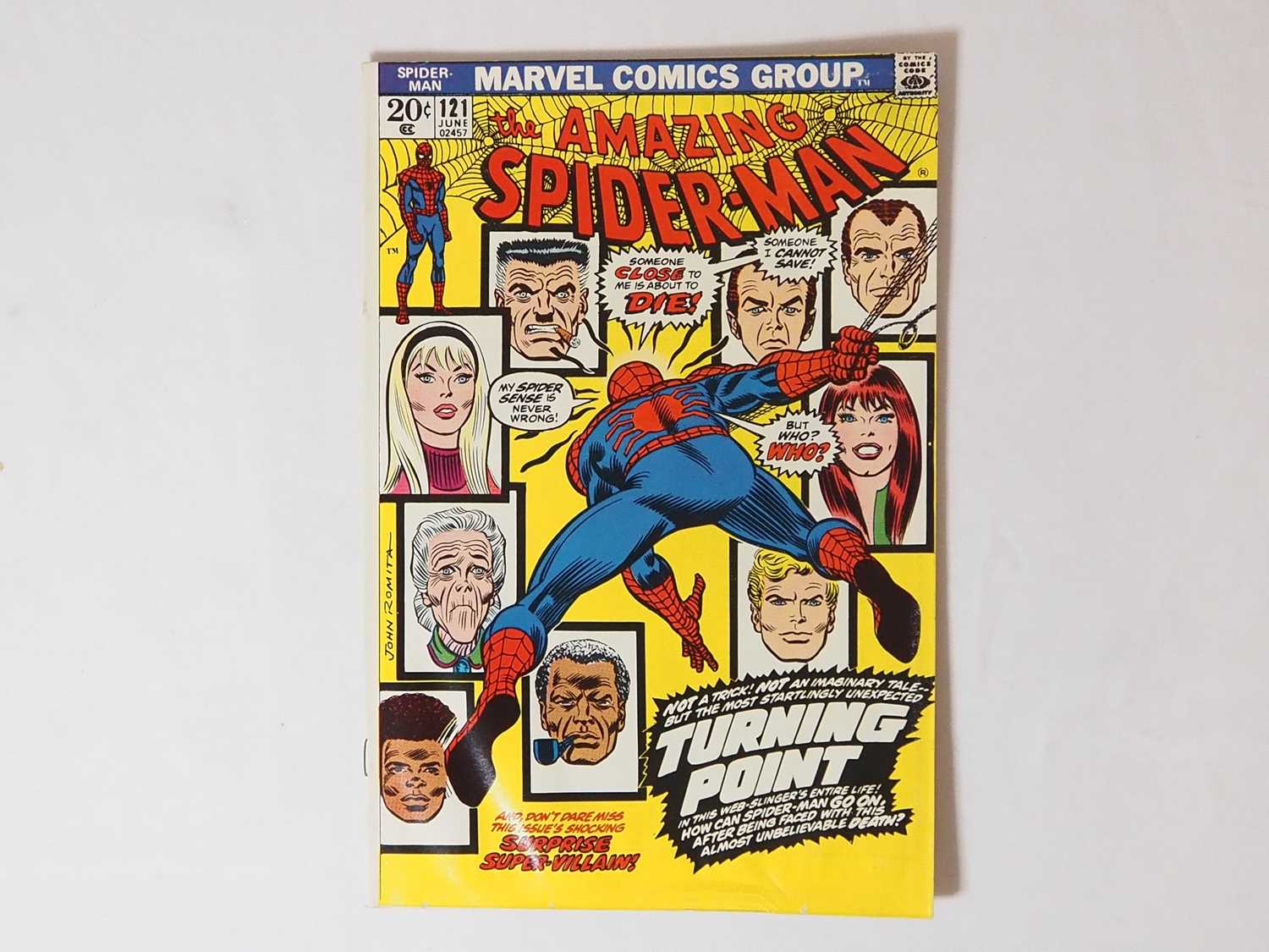 Lot 448 - AMAZING SPIDER-MAN #121 (1973 - MARVEL) - KEY...