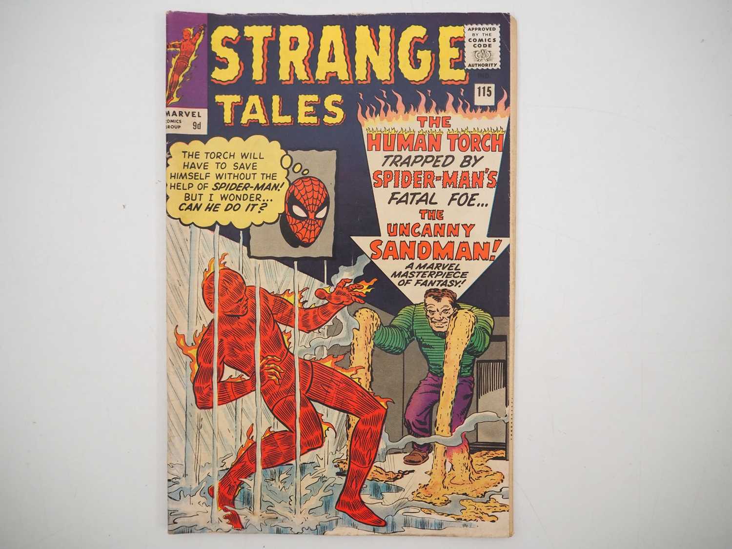 Lot 462 - STRANGE TALES #115 (1963 - MARVEL - UK Price...