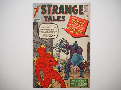 Lot 463 - STRANGE TALES #111 (1963 - MARVEL - UK Price...