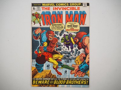 Lot 465 - IRON MAN #55 (1973 - MARVEL - UK Price...