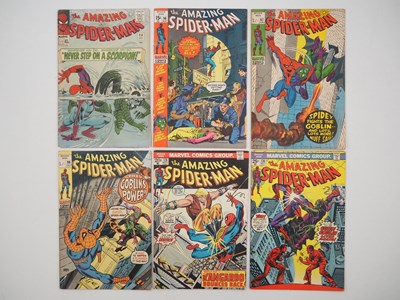 Lot 470 - AMAZING SPIDER-MAN SILVER/BRONZE AGE LOT (6 in...