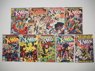 Lot 476 - UNCANNY X-MEN #129 to 137 (THE DARK PHOENIX...