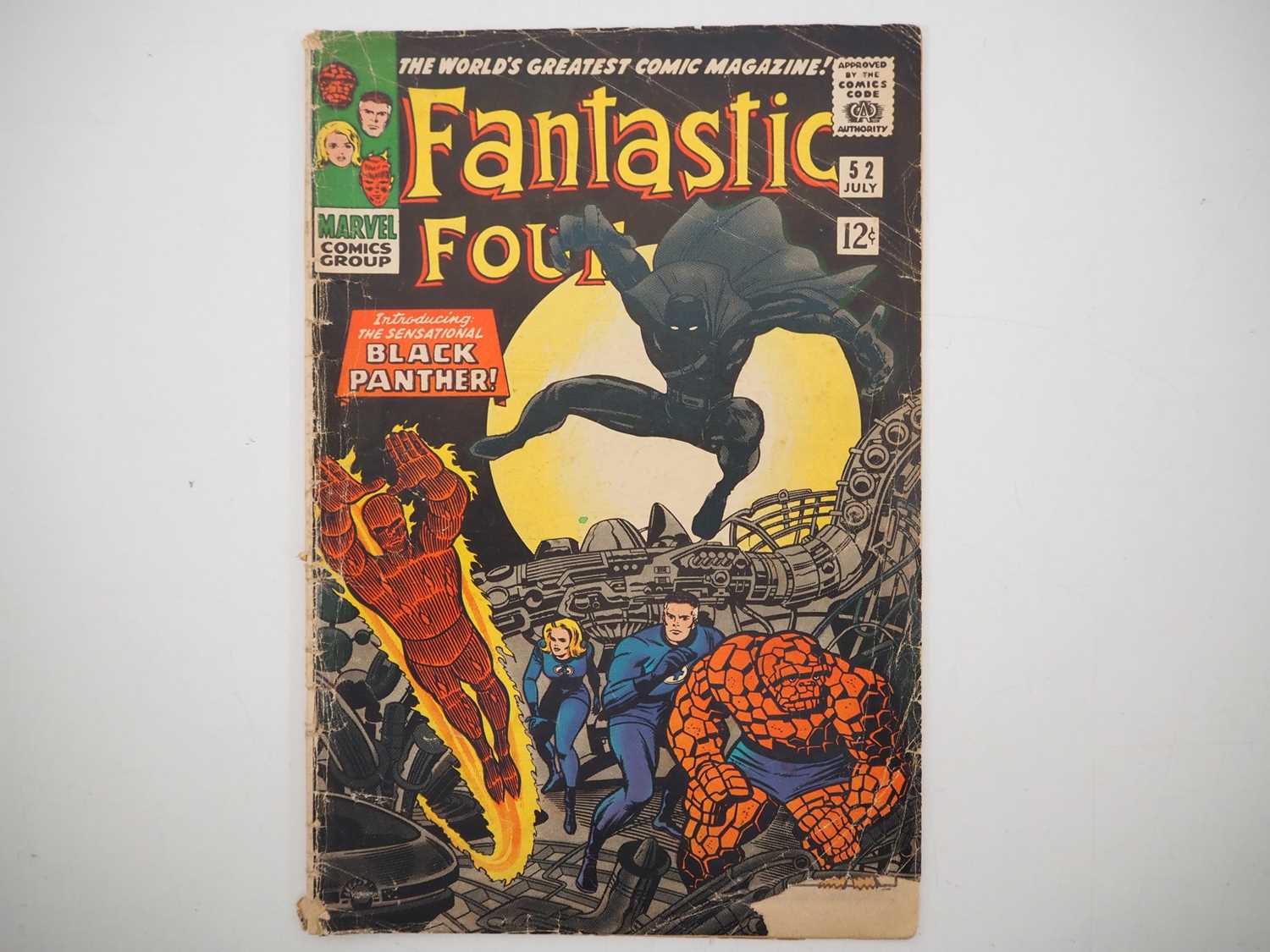 Lot 488 - FANTASTIC FOUR #52 (1966 - MARVEL - UK Price...