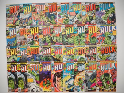 Lot 495 - INCREDIBLE HULK #211 to 233, 235 to 245 (35 in...