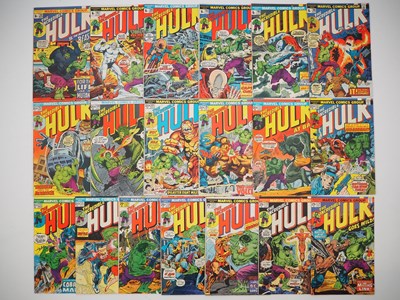 Lot 497 - INCREDIBLE HULK #161 to 179 (19 in Lot) -...