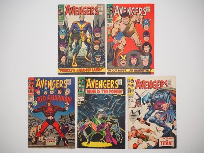 Lot 502 - AVENGERS #30, 38, 43, 49, 50 (5 in Lot) -...