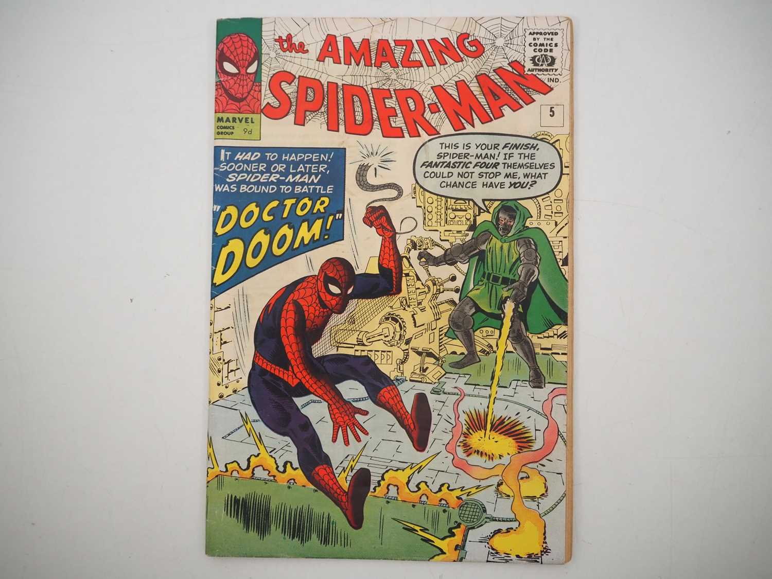 Lot 506 - AMAZING SPIDER-MAN #5 - (1963 - MARVEL - UK...