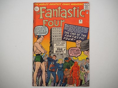 Lot 510 - FANTASTIC FOUR #9 (1962 - MARVEL - UK Price...
