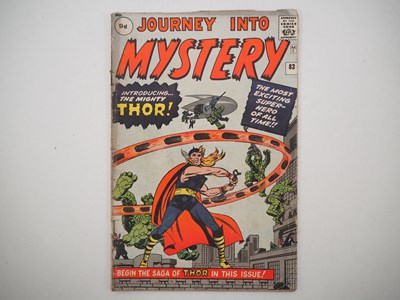 Lot 517 - JOURNEY INTO MYSTERY #83 (1962 - MARVEL - UK...