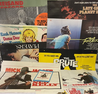 Lot 16 - A selection of UK Quad film posters for...