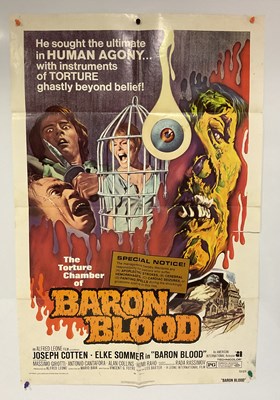 Lot 123 - A group of Horror film posters to include:...