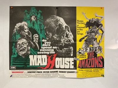 Lot 123 - A group of Horror film posters to include:...