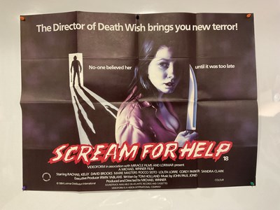 Lot 123 - A group of Horror film posters to include:...