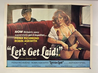 Lot 195 - A selection of adult interest UK Quad film...