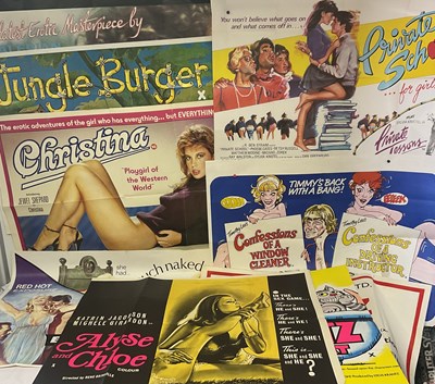 Lot 196 - A selection of UK Quad film posters comprising:...