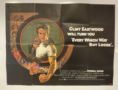 Lot 45 - CLINT EASTWOOD - A group of four film posters...