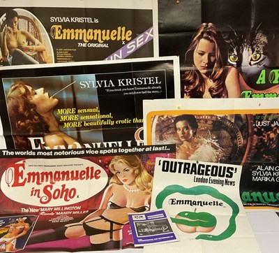 Lot 197 - For the EMMANUELLE connoisseur - A group of UK...