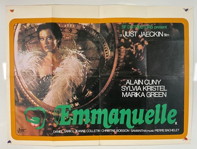 Lot 192 - A pair of EMMANUELLE (1974) film posters -...