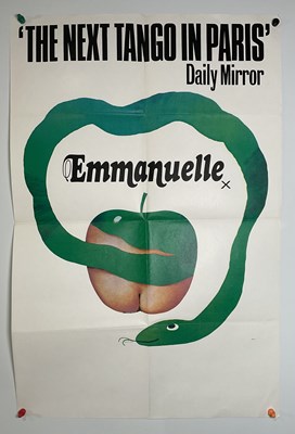 Lot 192 - A pair of EMMANUELLE (1974) film posters -...
