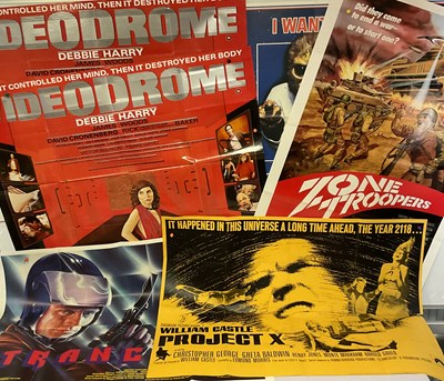 Lot 209 - A selection of science fiction film posters...