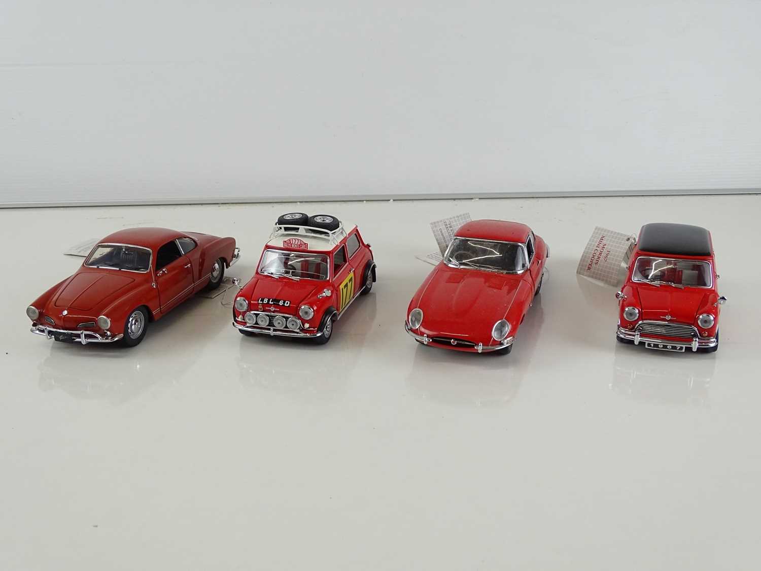 Lot 163 A group of diecast cars in 1 24 Scale by