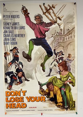 Lot 59 - CARRY ON DON'T LOSE YOUR HEAD (1967) UK one...