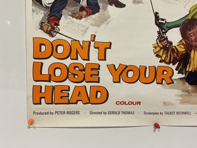 Lot 59 - CARRY ON DON'T LOSE YOUR HEAD (1967) UK one...