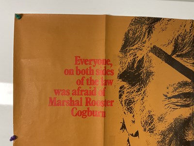 Lot 155 - TRUE GRIT (1969) UK Quad film poster - John...