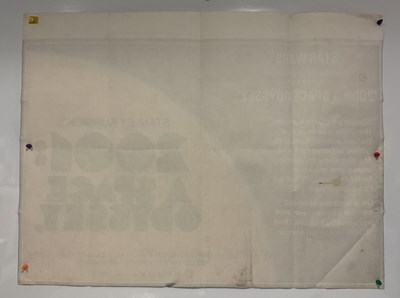 Lot 205 - 2001 - A SPACE ODYSSEY (1978 re-release) UK...