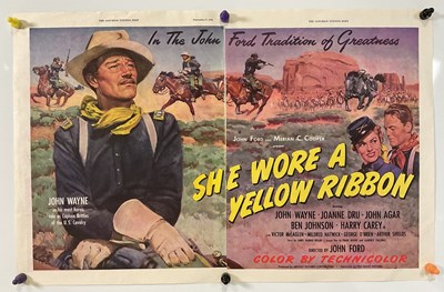 Lot 154 - A U.S. synopsis poster for THE SEARCHERS...