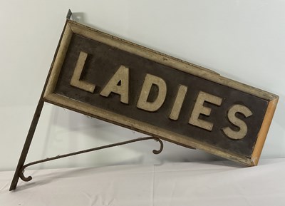 Lot 486 - RAILWAYANA - An early 20th century, wooden,...