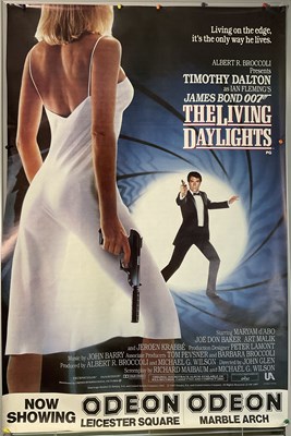 Lot 130 - JAMES BOND - LIVING DAYLIGHTS 60x40 - rolled -...