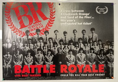 Lot 117 - BATTLE ROYALE (2001) - First Release - UK Quad...