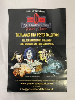 Lot 122 - HAMMER FILM POSTER COLLECTION - 8 of the...
