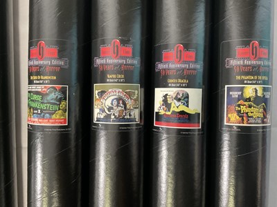 Lot 122 - HAMMER FILM POSTER COLLECTION - 8 of the...