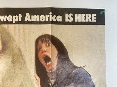 Lot 194 - THE SHINING (1980) UK quad film poster,...