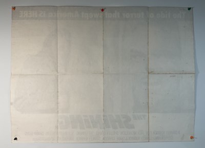 Lot 194 - THE SHINING (1980) UK quad film poster,...
