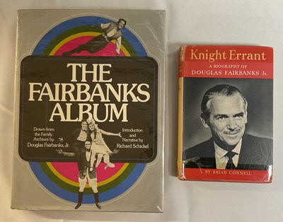 Lot 107 - A pair of autographed DOUGLAS FAIRBANKS JR...