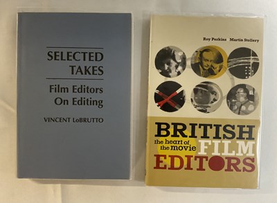 Lot 106 - A pair of autographed books about Film editing...