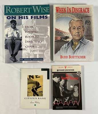 Lot 122 - A group of books autographed by movie...