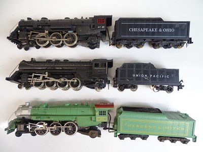Lot 130 - HO SCALE MODEL RAILWAYS: A group of American...