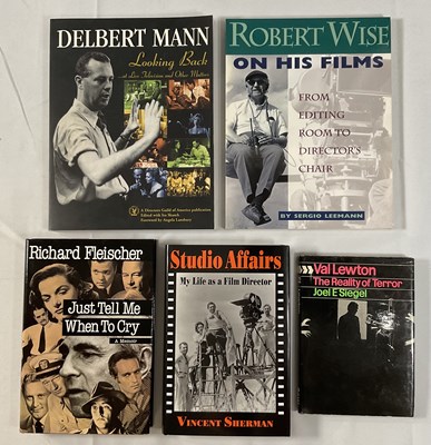 Lot 83 - A group of autographed movie Directors' books...