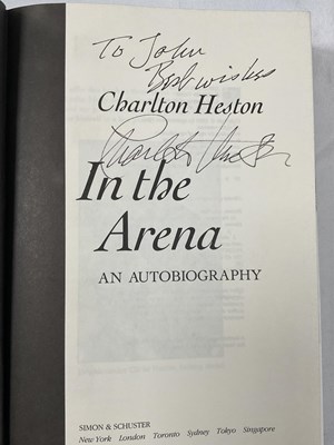 Lot 104 - A pair of autographed books about and signed...
